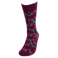 Mistletoe Holiday Socks (Mens)