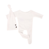 Newborn Baby Photography Props Full Sleeves Romper Outfits With Hat For Infant Toddler Studio
