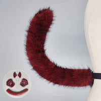 Halloween Masquerade Anime Werewolf Beast Ear Headdress Costume Props