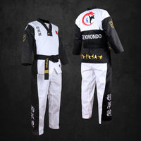 Tae Kwon Do TKD Uniform Long-sleeved Training Performance Costume (Child)