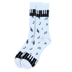 Piano Novelty Socks (Mens)