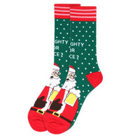 Naughty or Nice Santa Novelty Socks (Mens)