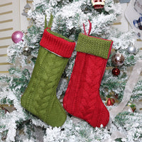 Knitted Medium Christmas Stockings
