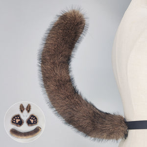 Halloween Masquerade Anime Werewolf Beast Ear Headdress Costume Props