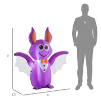 Inflatable Outdoor Bat Halloween Decoration
