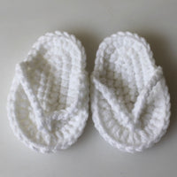 Newborn Photography Props Knitted Small Slippers
