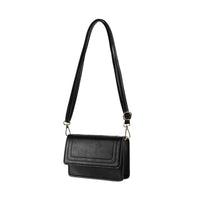 Vegan Leather Wallet Crossbody Bag
