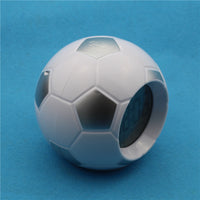 Reloj digital con control de sonido luminoso de balón de fútbol