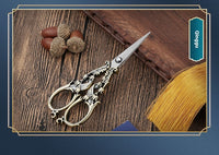 Classical Stainless Steel Bell Flower Scissors
