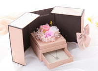 Double Door Eternal Flower Stud Gift Box
