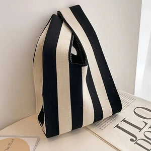 Knitted Mini Tote Bag
