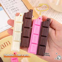 Creative Chocolate Ballpoint Pen Cartoon Simulation Food Student Studying Stationery Supplies
