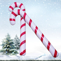 Inflatable PVC Candy Canes
