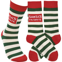 Santa's Favorite Socks
