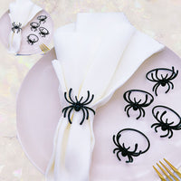 Halloween Spider Napkin Rings (Set of 6)
