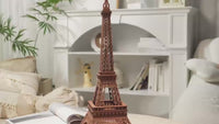 Rolife Night Of The Eiffel Tower Large Wooden Puzzle With 4 Light Shows For Gift
