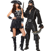 Costume de pirate d'Halloween pour homme, cosplay.