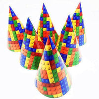 Building Block Brick Theme Birthday Party Decor
