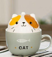 Cute Animal Mug & Lid
