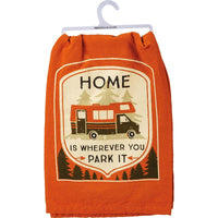 Home Is Wherever You Park It - Kitchen Towel