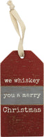 Nous vous whiskyons un joyeux Noël - Étiquette de bouteille

