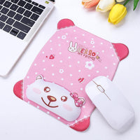 Cartoon Animal Mouse Pads with Wrist Support
