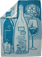 Good Friends And Wine - Kitchen Towel
