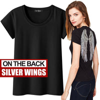 Angel Wings Sequin Top
