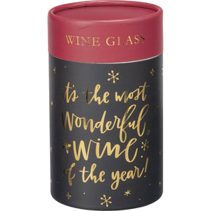 Most Wonderful Wine Of The Year - Wine Glass