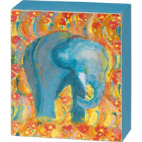 Elefante - Letrero de caja 
