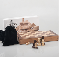 Jeu d'échecs en bois de hêtre
