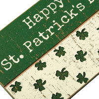 St. Patrick's Day - Slat Wood Ornament