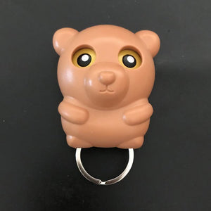 Porte-clés magnétiques hibou lapin ours