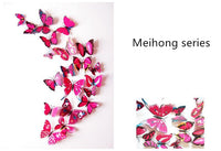 Vinilo decorativo mariposa estéreo simulación
