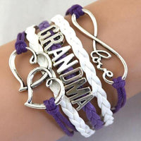 Infinity Love Grandma Layered Bracelet
