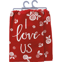 I Love Us - Kitchen Towel

