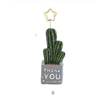 Porta mensajes de cactus