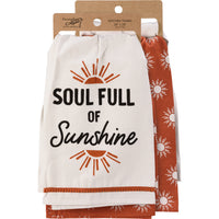 Soul Full Of Sunshine - Ensemble de torchons de cuisine

