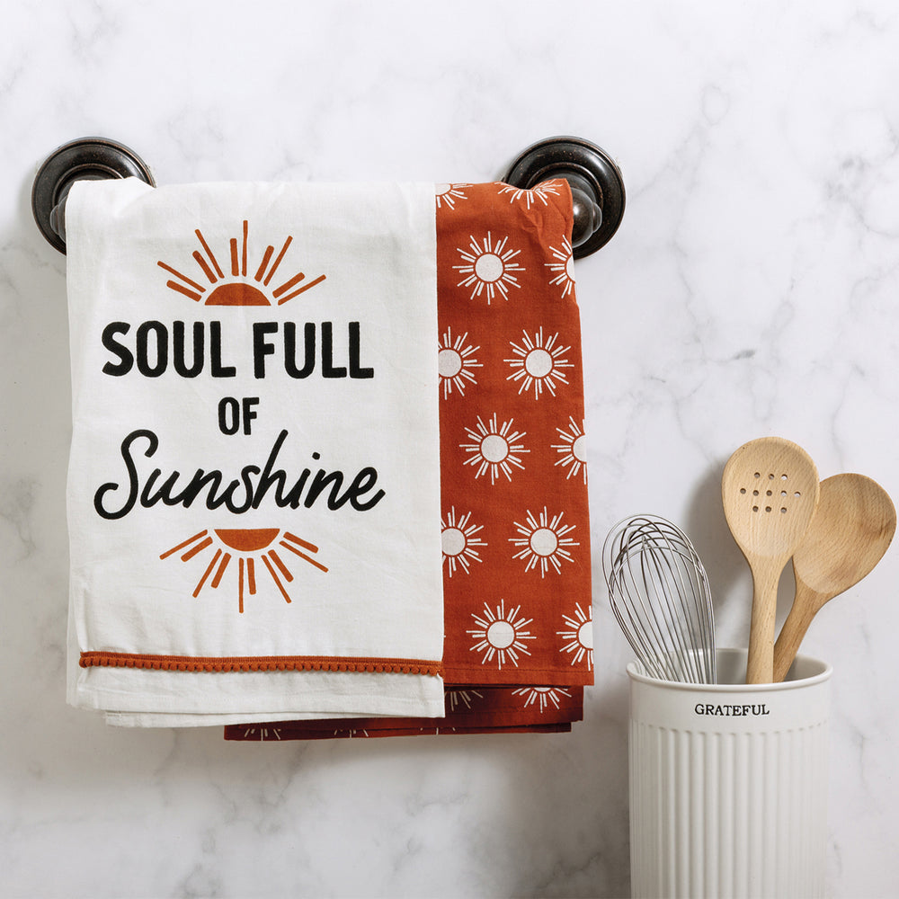 Soul Full Of Sunshine - Ensemble de torchons de cuisine