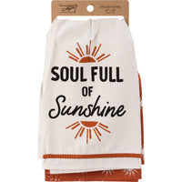 Soul Full Of Sunshine - Ensemble de torchons de cuisine
