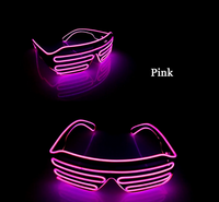 Gafas LED intermitentes con luz
