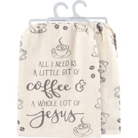 Coffee & Jesus - Kitchen Towel
