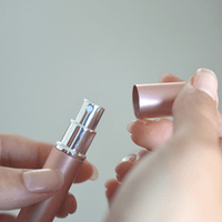 Botella de spray de perfume de aluminio