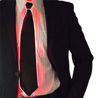 Cravate lumineuse à commande vocale