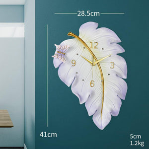Décoration murale de printemps papillons et feuilles