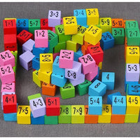 Multiplication Table with Blocks