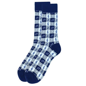 Music Note Premium Collection Novelty Socks (Mens)