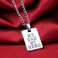 My Dad My Hero Necklace