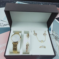 5-piece Watch and Jewelry Gift Box Set