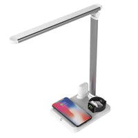 4 in 1 LED Desk Lamp & Wireless Chargers
